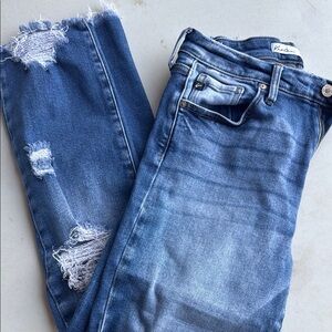 KanCan Blue Distressed Denim Jeans